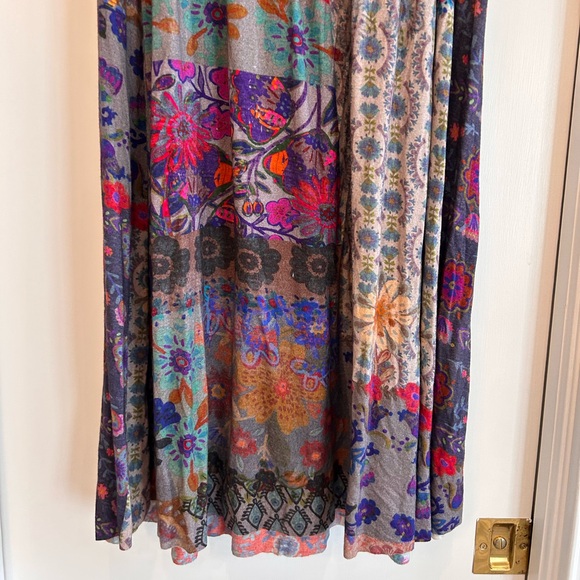 Natural Life Multicolor Patchwork Maxi Skirt - Picture 4 of 11